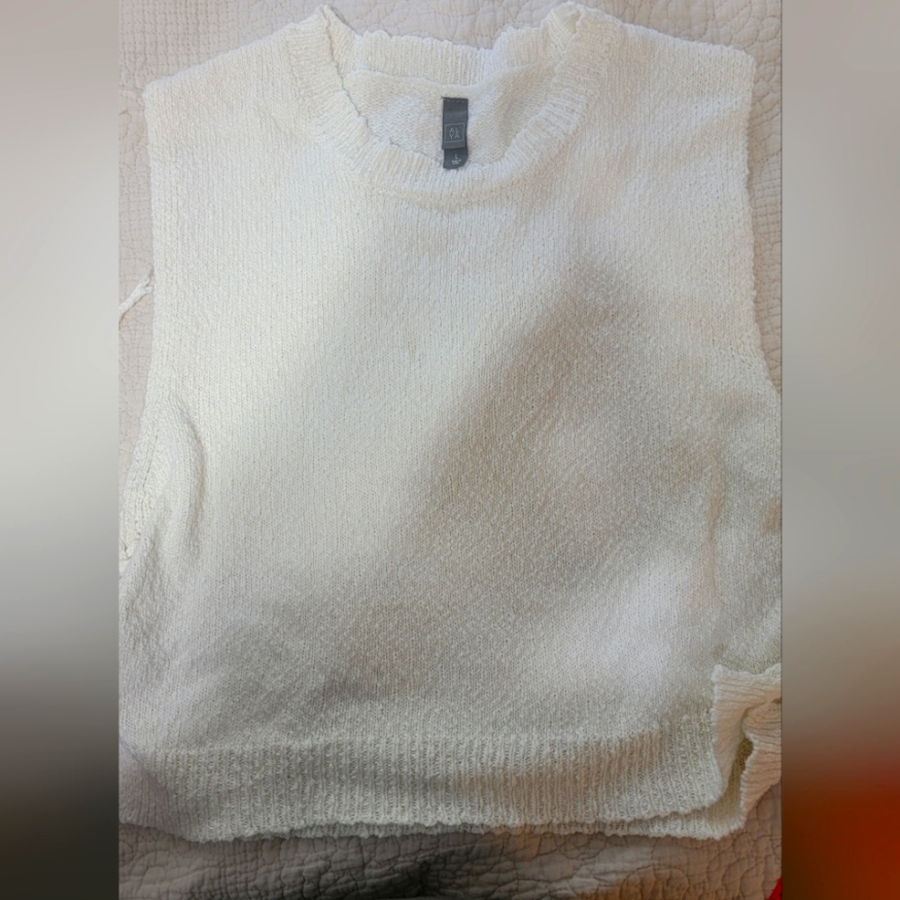 Alya Ivory Knit Top
